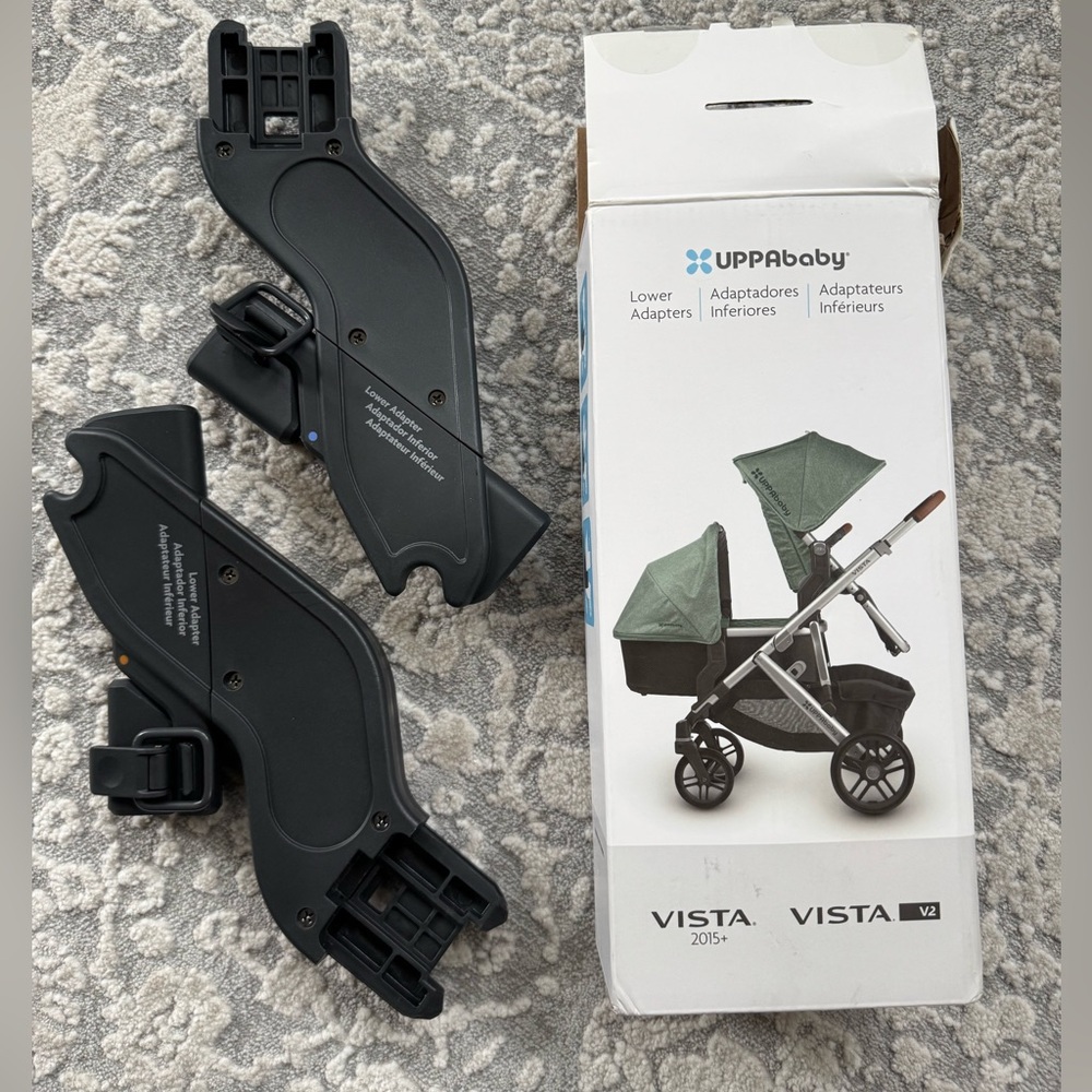 UPPAbaby Black Lower Adapters for VISTA V2